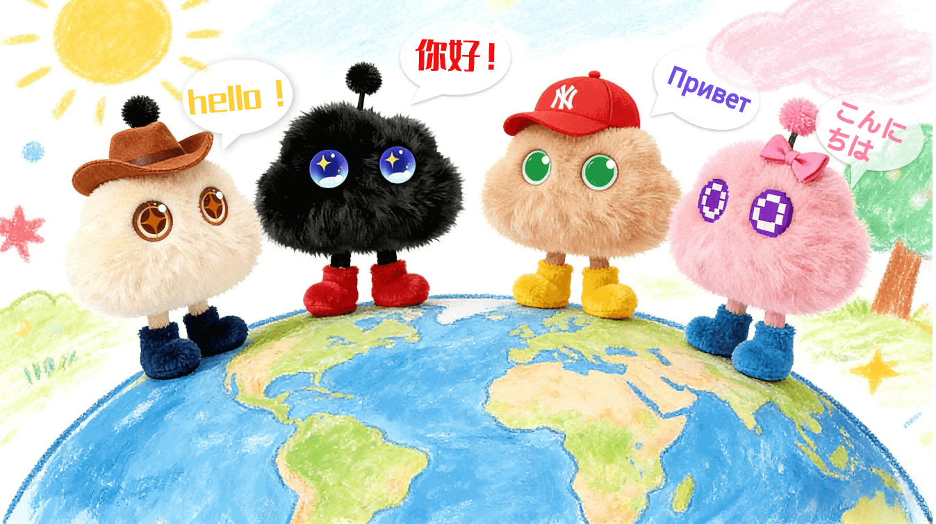 多语言学习伙伴